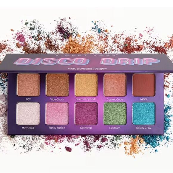 VIOLET VOSS - Disco Drip Eye Shadow Palette 13g NIB - Picture 1 of 5